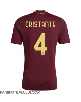 AS Roma Bryan Cristante #4 Tricou Fotbal Replică 2024-25 Barbati Acasa